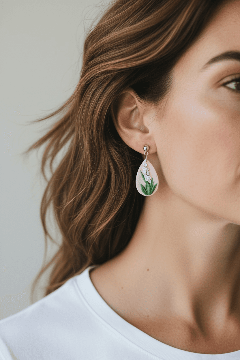 Lily Drop Earrings